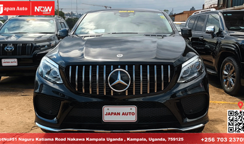 Mercedes Benz GLE 2017 – Black, 3000cc, Sunroof | Kampala